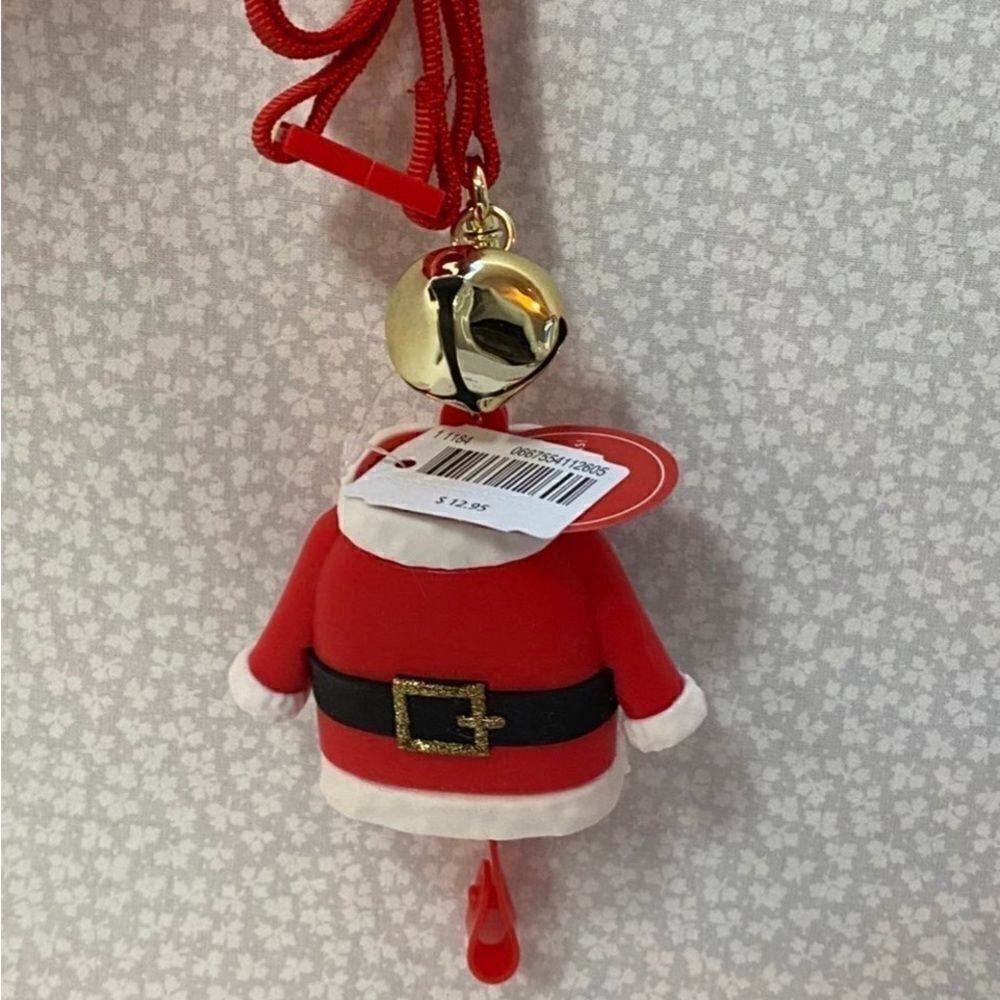 Bath and Body Works Santa Suit Lanyard with Pocketbac Holder and 2 Pocketbacs - Picture 2 of 4